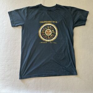Forever Friends LLAMA Calendario Inca T-Shirt Unisex Medium